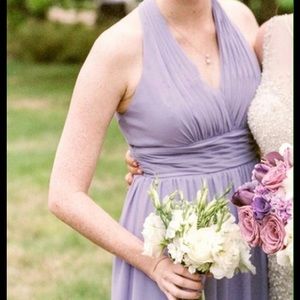 Jasmine Lavender Long Chiffon Gown Size 6